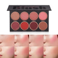 Maquillage Blush huit couleurs High Disc Éclaircit le teint