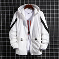 New Men's Skin Clothing Jacket Sports Hooded Jacket Men's