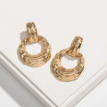 Modern Style Gold Fashion High-key Dignified Earrings