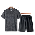 Combinaison de fitness d'été pour hommes, t-shirt de sport, short, combinaison de course pour homme