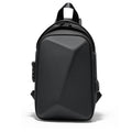 Compatible avec Apple, Rowe Nouveau design Sac à bandoulière pour homme Convient pour iPad 10,2 pouces Sac à bandoulière antivol étanche Sac de poitrine à chargement USB