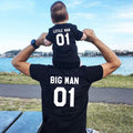 Family Matching Clothes Fashion Big Little Man Tshirt Daddy And Me Outfits Father Son Dad Baby Boy Kids Summer Clothing Brothers