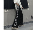 Harajuku Style Printed Loose Casual Pants Women