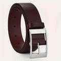 All-matching Pin Buckle Microfiber Eyelet Men And Women Belt