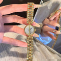 Women's Mid-ancient Light Luxury And Simplicity Advanced Gold Chain Watch