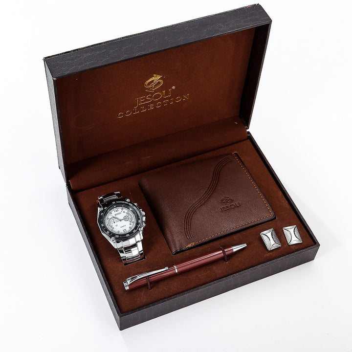 Coffret cadeau montre à quartz