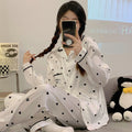 Women's Pajamas Summer Thin Long Sleeves Suit