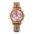 Montre en bois pour homme