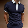 Polo pour homme Polos unis pour hommes Marque Chemise à manches courtes pour hommes Chemise d'été Vêtements pour hommes