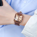 Montre rétro simple et étanche pour femme