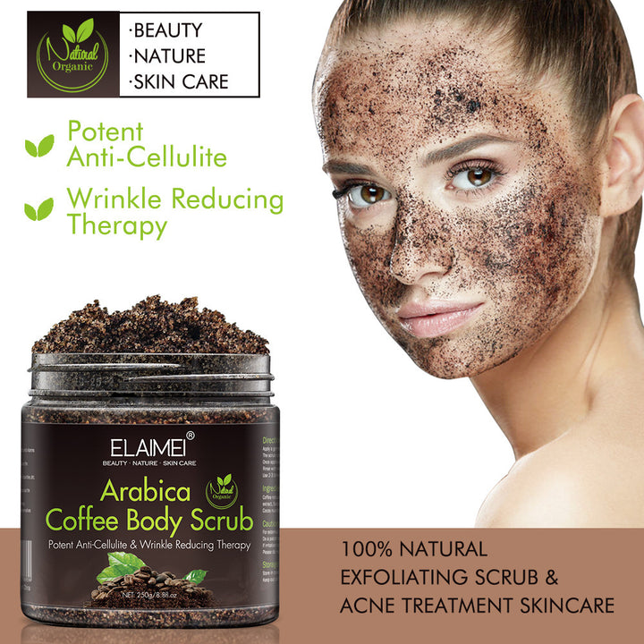 Gommage corporel exfoliant au café