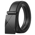 Ceinture en cuir pour homme avec boucle automatique de style coréen