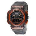 Double Display Digital Electronic Watch Men