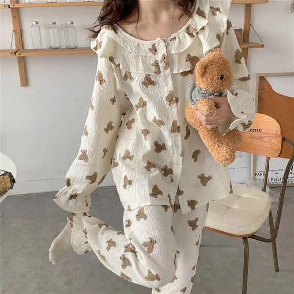 Long Sleeved Pants Home Suit For Women