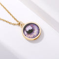 Collier Iris personnalisé Ajoutez une photo de l'œil comme cadeau unique pour vos proches