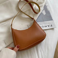 PU Leather Shoulder Underarm Bag Casual Women Handbags