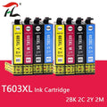 Cartouche d'encre compatible 603XL T603 603 XL E603 pour imprimante Epson XP 2100 2105 3100 3105 4100 4105 2810 2830