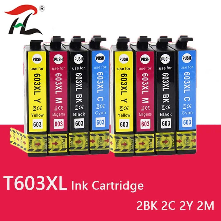 خرطوشة حبر متوافقة 603XL T603 603 XL E603 لطابعات إبسون XP 2100 2105 3100 3105 4100 4105 2810 2830