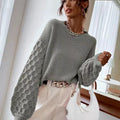 Pullover Knitting Round Neck Sweaters