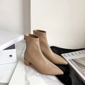 Slimming Chunky Heel All-matching Martin Female Boots