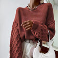 Pullover Knitting Round Neck Sweaters