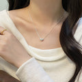 S925 Sterling Silver European And American Temperament Clavicle Chain