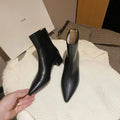 Slimming Chunky Heel All-matching Martin Female Boots