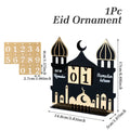 Calendrier du compte à rebours du Ramadan Ornement Eid Mubarak Décoration du Ramadan 2025 pour la maison Ramadan Kareem Décoration de fête musulmane islamique Cadeaux