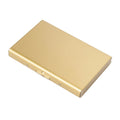 Men Card Holder Blocking Aluminum Metal Slim Wallet Money Bag Anti-scan Credit Card Holder Thin Case Small Male Purses