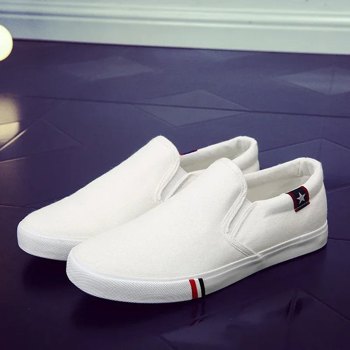 Men's Classic Canvas Shoes Casual Slip on Loafers Fashion