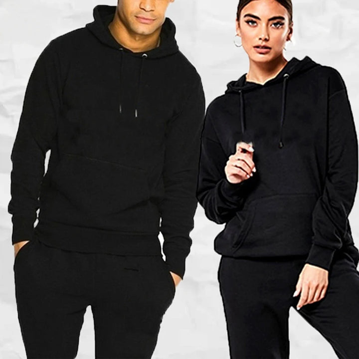 Men Sportswear Sweater Suit Hoodies + Pants