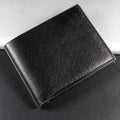 Men's Wallet Genuine Leather Men Wallets Premium Product Real Cowhide Wallets for Man Short Black Wallets Portefeuille Homme