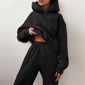 Women's Tracksuit Suit Autumn Fashion Warm Hoodie