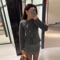 Short Jackets Slim Asymmetric Single Breasted Full Sleeve Coats Spring Summer Lady Chic Commute Outwear