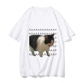 Funny Meme Sad Crying Cat Printed Women Men Casual