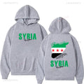 Damascus Syria Hoodie Women/men Harajuku Aesthetic Hoodies Clothes Pullover Syria Double Sided Sweatshirt