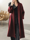 Fur Woolen Coats For Women