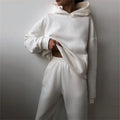 Women's Tracksuit Suit Autumn Fashion Warm Hoodie