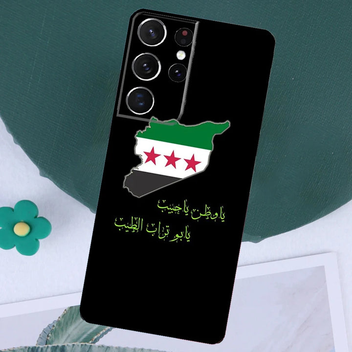 Syria Flag Cover For Samsung