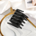 Double-Sided Hair Clip Hair Comb For Women Frosted Toothed Non-slip Comb Black Ponytail Hairpin Hair Accessories Lot Hair Clip