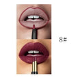 Pudaier 16 Colors Double Ended Lipstick Lip Pencil Combination Waterproof Makeup Long Lasting Beauty Half Matte Lip Stick