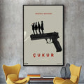 Turkish TV Series Cukur Poster DIY Poster Kraft Paper Vintage Poster Wall Art Painting Study Stickers Big Szie Wall Painting