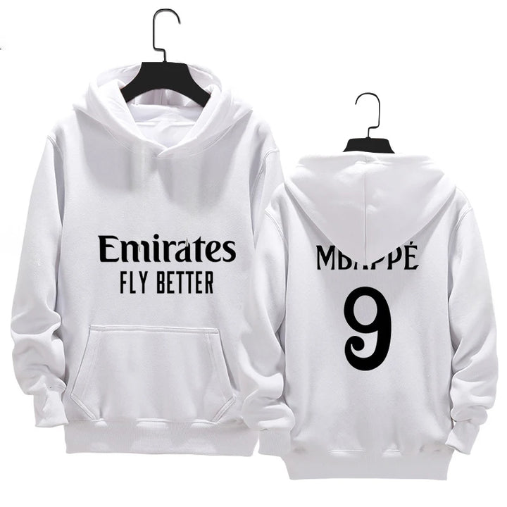 Mbappé + Vinicius Junior Real Madrid Hoodie