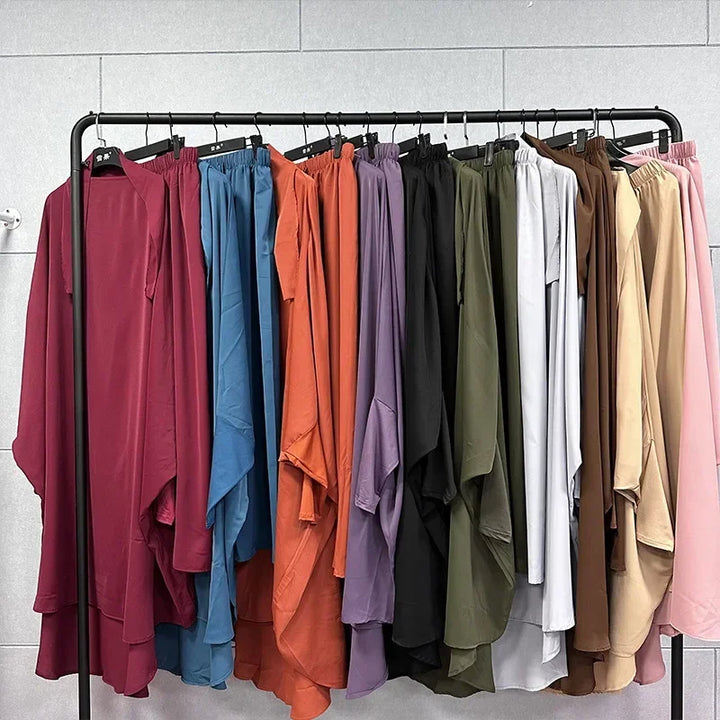 Ensembles Abayas Ramadan Ensemble 2 pièces pour femmes musulmanes