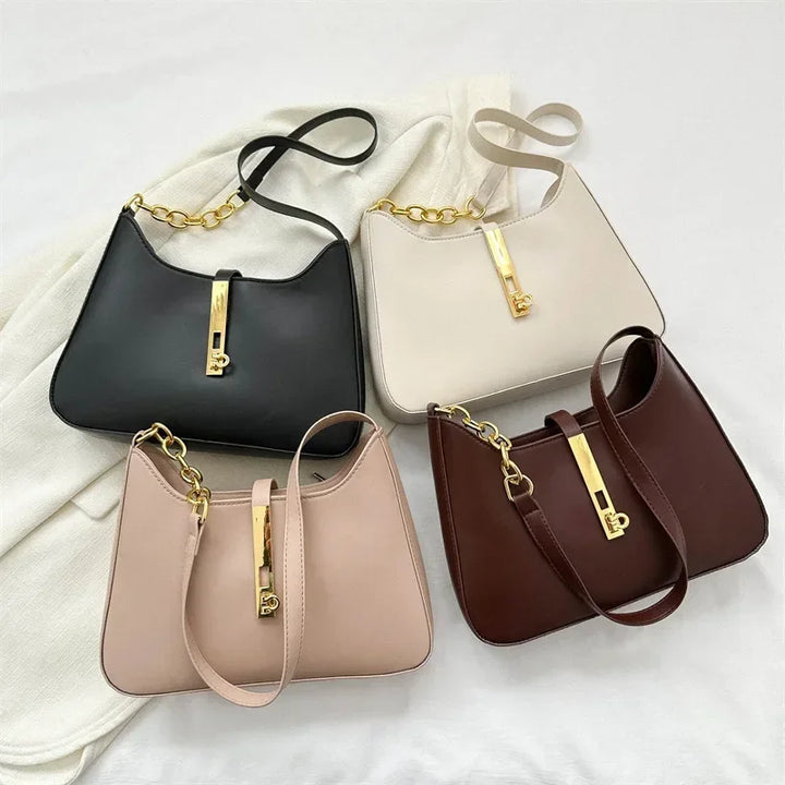 Luxury PU Leather Shoulder Bag for Women