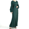 Robe en satin pour femme