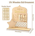 Ramadan Countdown Calendar Eid Mubarak Ornament Ramadan Decoration 2025 For Home Ramadan Kareem Islamic Muslim Party Decor Gifts