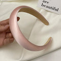 Satin Silk Hair Bands for Women Hair Accessories Sponge Headband