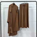 Ramadan Abayas Sets  2 Piece Set Muslim Women