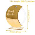 Ramadan Countdown Calendar Eid Mubarak Ornament Ramadan Decoration 2025 For Home Ramadan Kareem Islamic Muslim Party Decor Gifts